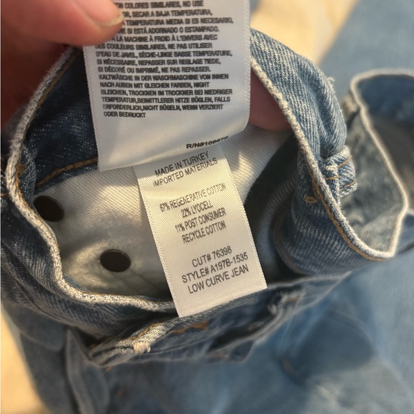 Agolde Low Curve Jeans in Fairway - 25 - Picture 4 of 6